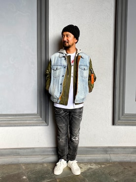 keiさん（メンズ・176cm）の秋コーディネート