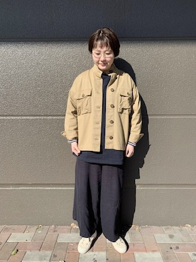 「#サロペット」｜カザマキさん（レディース・158cm）の春コーディネート