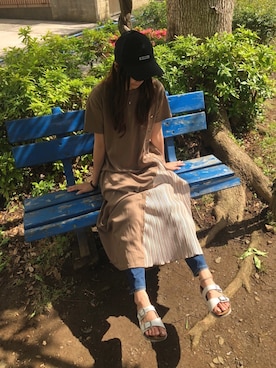 「Bou Jeloud」｜「アイテム（ワンピース/ドレス）」を使った、itsuka*✧さん（レディース・155cm）の春コーディネート