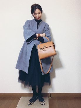 さくらさん（レディース・160cm）の冬コーディネート