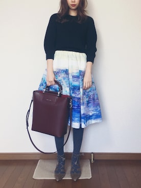 さくらさん（レディース・160cm）の冬コーディネート