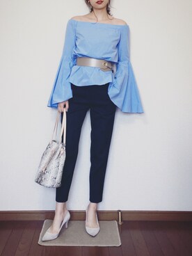 さくらさん（レディース・163cm）の春コーディネート