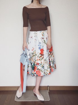 さくらさん（レディース・163cm）の春コーディネート