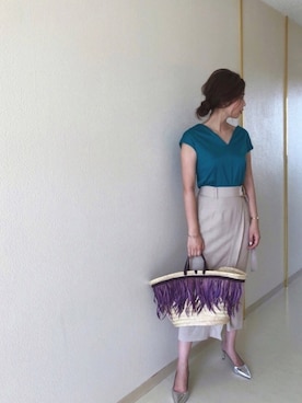 さくらさん（レディース・163cm）の夏コーディネート