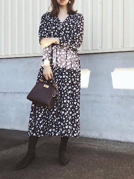 さくらさん（レディース・163cm）の冬コーディネート