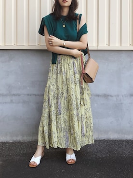 さくらさん（レディース・163cm）の夏コーディネート