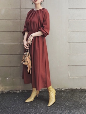 さくらさん（レディース・163cm）の秋コーディネート