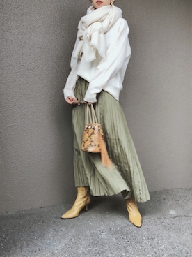 さくらさん（レディース・163cm）の冬コーディネート