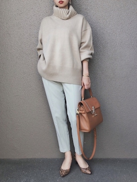 さくらさん(レディース・163cm)の冬コーディネート