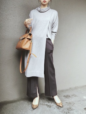 さくらさん（レディース・163cm）の冬コーディネート