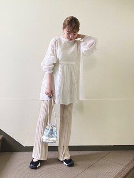 「kbf_ootd」｜まっちゃんさん（レディース・154cm）の春コーディネート