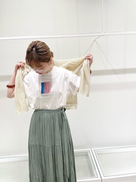 まっちゃんさん（レディース・154cm）の春コーディネート