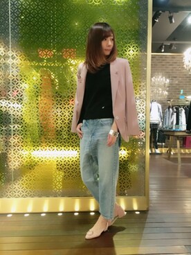 「a.v.max（エーヴィーマックス）のアイテム」を使った、ENDさん（レディース・164cm）の冬コーディネート