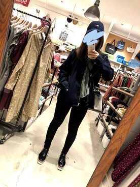 澄嶺さん（レディース・156cm）の春コーディネート