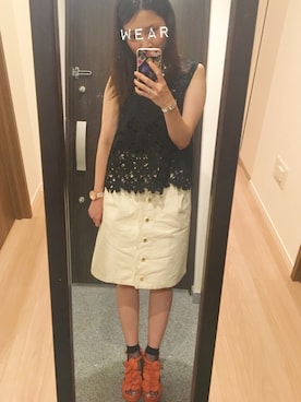 いリなさんのコーディネート