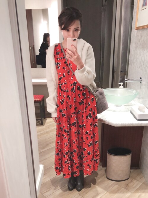 いリな Zaraのワンピースを使ったコーディネート Wear