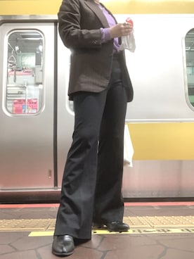 「かっちりスタイル」｜kanchi0312さん（レディース・164cm）の春コーディネート