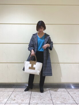 numaさん（レディース・153cm）の冬コーディネート