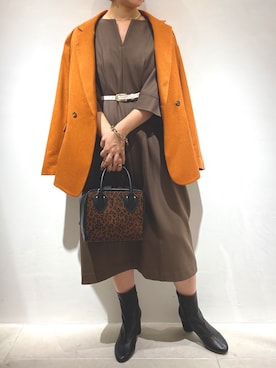 numaさん(レディース・153cm)の冬コーディネート