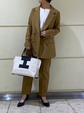 numaさん（レディース・153cm）の冬コーディネート