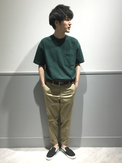 みやう Global Work 神戸ウミエ Global Workのtシャツ カットソーを使ったコーディネート Wear