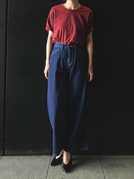 nano・universe lady's STAFFさん（レディース・167cm）の夏コーディネート