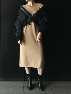 「ハンサムコーデ」｜「アイテム（ジャケット/アウター）」を使った、nano・universe lady's STAFFさん（レディース・167cm）の秋コーディネート