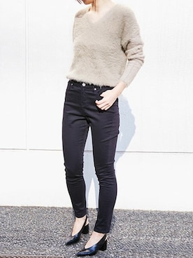 nano・universe lady's STAFFさん(レディース・166cm)の冬コーディネート