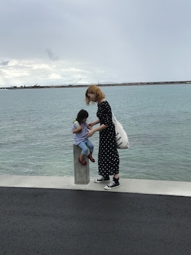 「沖縄旅行」｜junさん（レディース・160cm・20代）の秋コーディネート