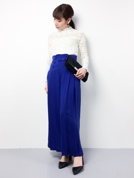 田中彩央里さん（レディース・158cm）の冬コーディネート