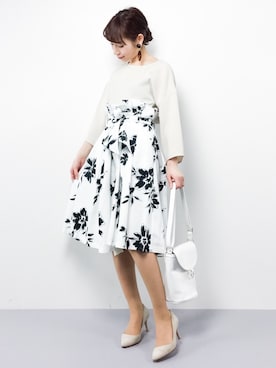 田中彩央里さん（レディース・158cm）の冬コーディネート