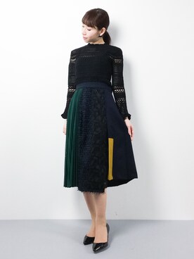 UNITED TOKYO（ユナイテッドトウキョウ）の「3Dジルプリーツスカート 