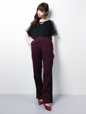 田中彩央里さんのコーディネート