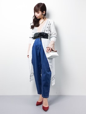 田中彩央里さんのコーディネート