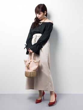 田中彩央里さんのコーディネート