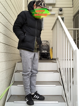 t.mさん(メンズ・174cm)の冬コーディネート