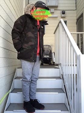 t.mさん（メンズ・174cm）の冬コーディネート