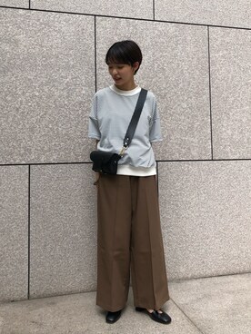 「NOMBRE IMPAIR（ノンブルアンペール）のアイテム（パンプス）」を使った、mis.さん（レディース・149cm）の夏コーディネート