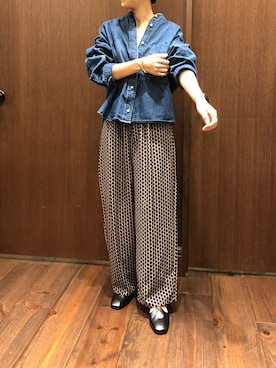 「NOMBRE IMPAIR（ノンブルアンペール）のアイテム（パンプス）」を使った、mis.さん（レディース・149cm）の夏コーディネート