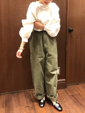 「NOMBRE IMPAIR（ノンブルアンペール）のアイテム（パンプス）」を使った、mis.さん（レディース・149cm）の夏コーディネート