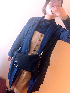 Kanako Niiさん（レディース・166cm）の春コーディネート