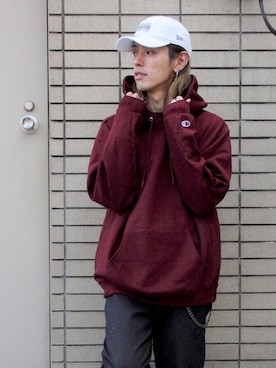 「THRASHER（スラッシャー）のアイテム」を使った、uさん（メンズ・175cm）の秋コーディネート