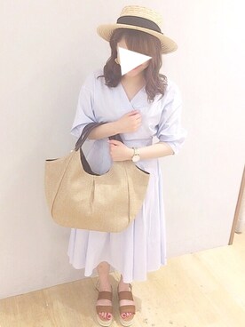 Saki *さん（レディース・156cm）の春コーディネート