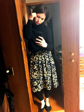 「スプリングSENSEOFPLACE」｜酒井麻衣さん（レディース・161cm）の春コーディネート