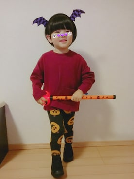 「息子コーデ」｜「アイテム（ブーツ）」を使った、Yusei☆さん（キッズ・90cm）の秋コーディネート