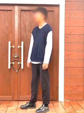 「Danner（ダナー）のアイテム（その他シューズ）」を使った、ぼう。さん（メンズ・173cm）の春コーディネート