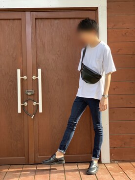 「Danner（ダナー）のアイテム（その他シューズ）」を使った、ぼう。さん（メンズ・173cm）の春コーディネート
