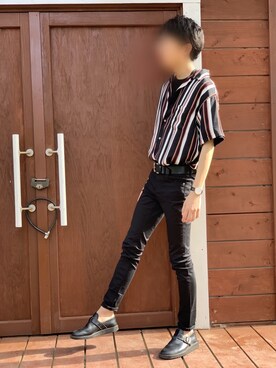 「Danner（ダナー）のアイテム（その他シューズ）」を使った、ぼう。さん（メンズ・173cm）の春コーディネート