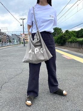 きゃろりすさん（レディース・153cm）の夏コーディネート