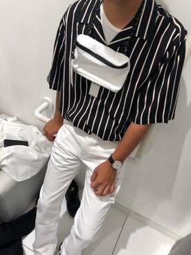 「友達」｜コウダイさん（メンズ・172cm）の夏コーディネート